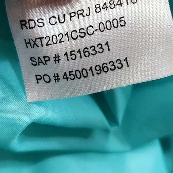 Columbia Snuggly Bunny Bunting Girls 18 - 24 Months Teal Purple Pink Mint Floral - Picture 13 of 14